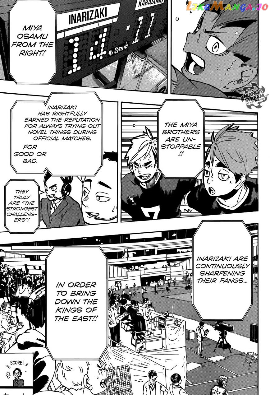 Haikyuu!!, Chapter 255 image 06